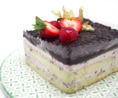 Pulut Hitam Cake